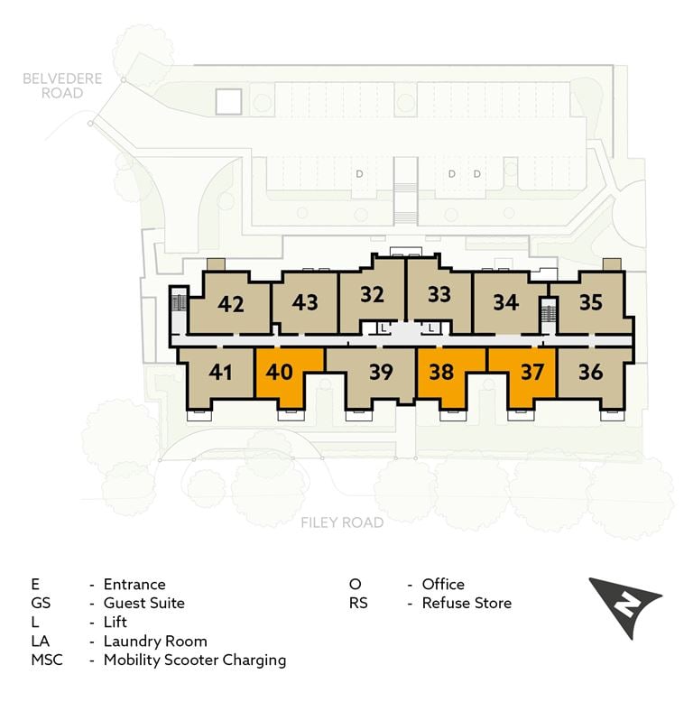 Apartment 38 position on sycamore court retirement properties for sale rent. Available.