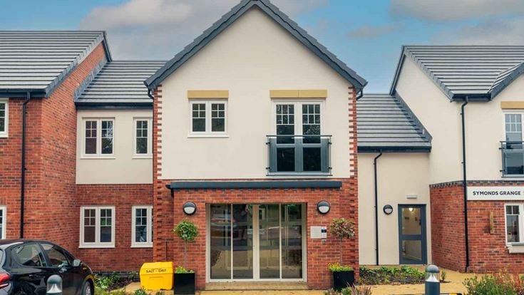 Symonds Grange, Willaston, 2537 entrance