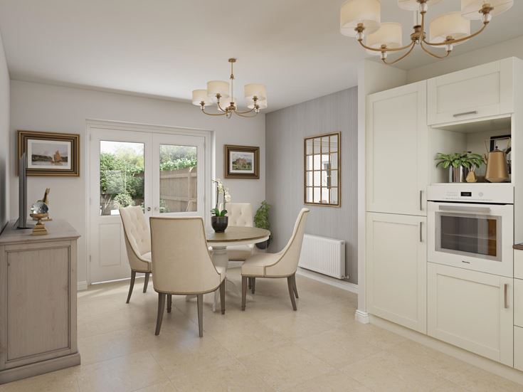 typical bungalow dining room
