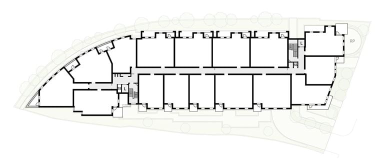 Apartment 11 position on diagram. Available.