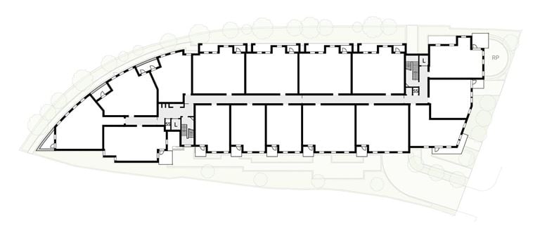 Apartment 18 position on diagram. Available.