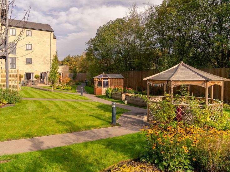 Whitelock Grange rear gardens