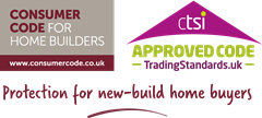 Consumer Code for Home Builders & CTSI Trading Standards joint logo