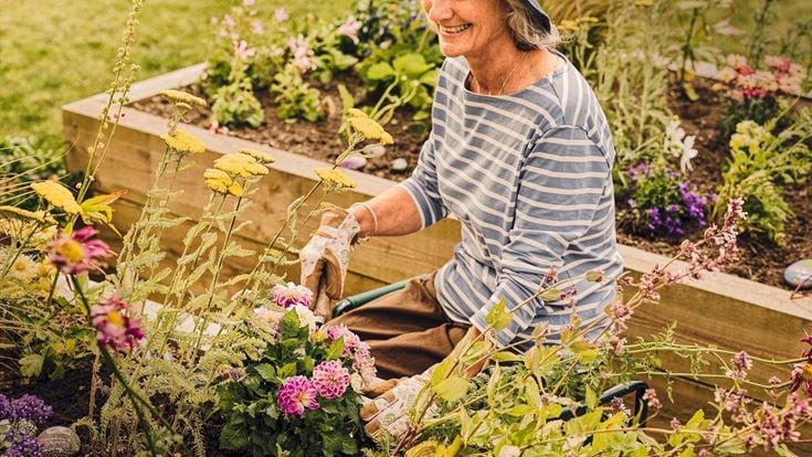 Gardening at Jacob Place