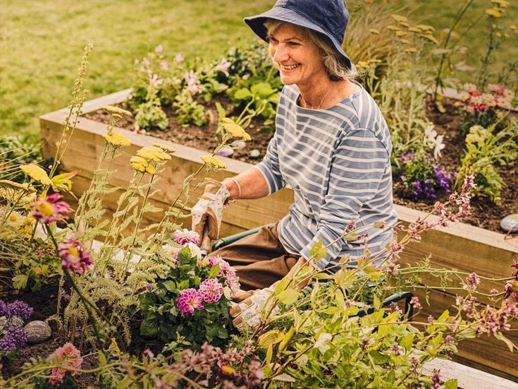 Gardening at Jacob Place