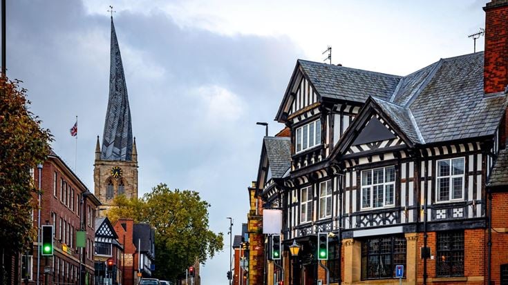 Church of St Mary and All Saints in Chesterfield