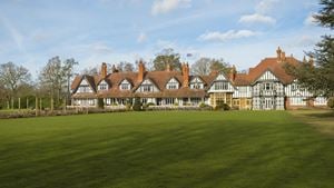 Exterior of The Golf Hotel in Woodhall Spa