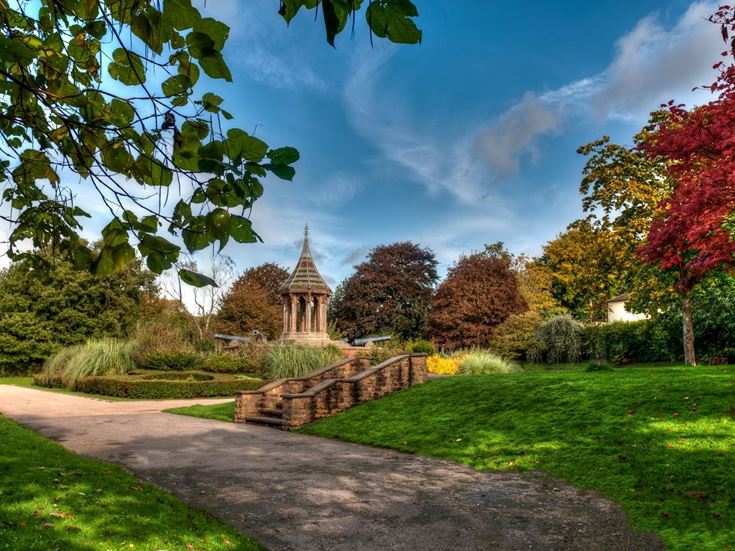 The Arboretum in Nottingham, a historic public park.