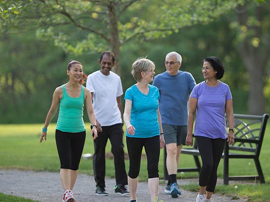 senior walking group