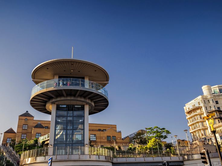 The Watching Tower in the british coastal town of Southend-on-Sea