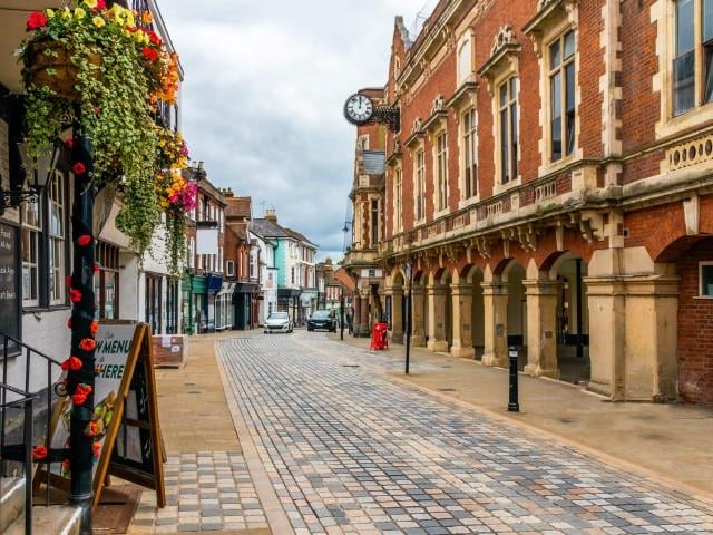 The Town Hall in High Street, Old Hemel Hempstead Hertfordshire