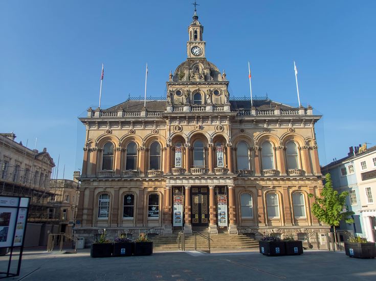 The Town Hall in Ipswich, UK