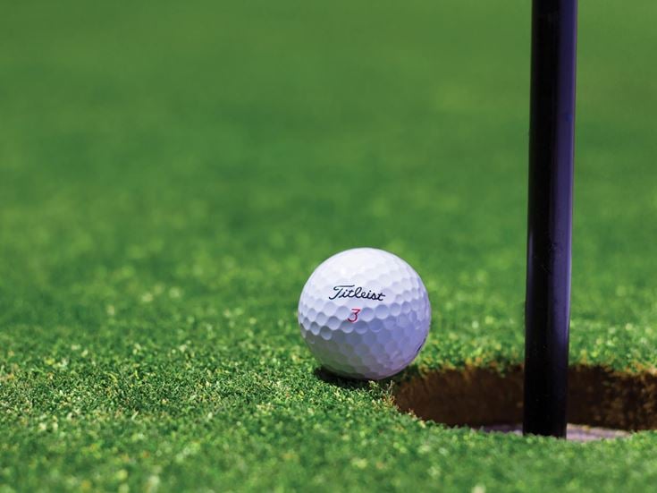 McCarthy & Stone golf ball