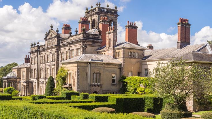 Biddulph Grange on a summers day, Congleton, Cheshire, UK.