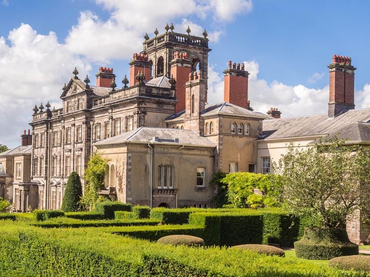 Biddulph Grange on a summers day, Congleton, Cheshire, UK.