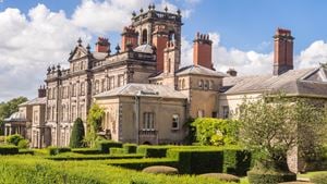 Biddulph Grange on a summers day, Congleton, Cheshire, UK.