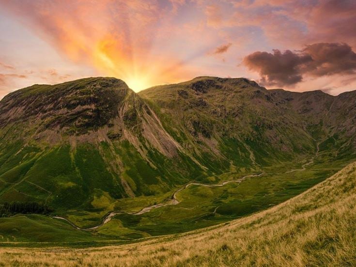 Mountains in Cumbria