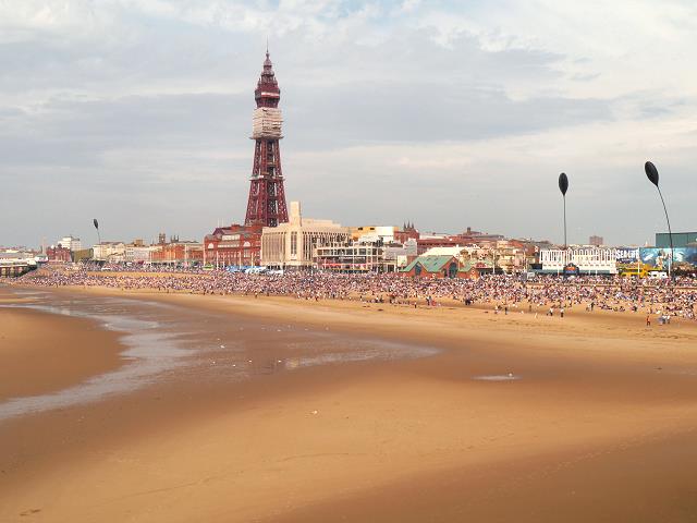 blackpool beach