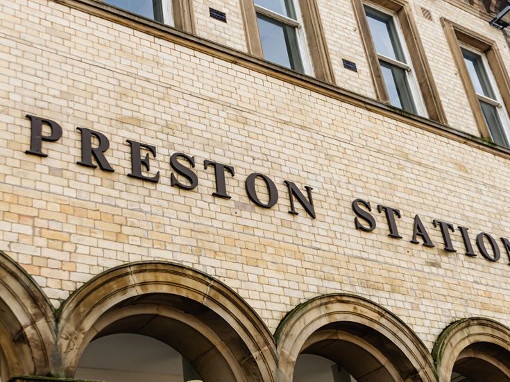 a building with a sign on it
