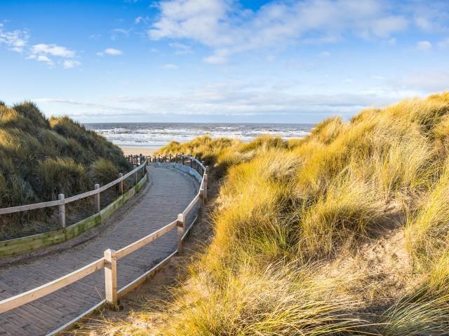 Formby Beach Merseyside 