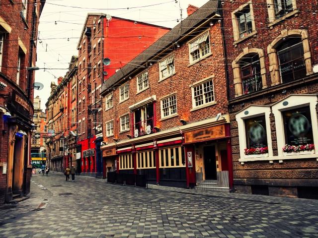 Liverpool city centre Merseyside 