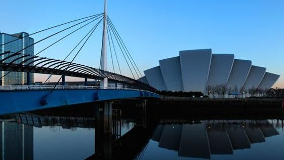 a bridge over water