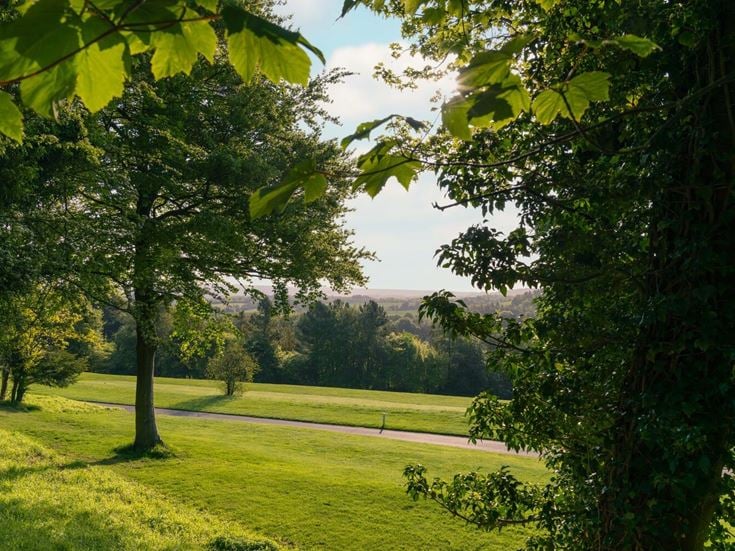 A park close to Aylesbury town centre.