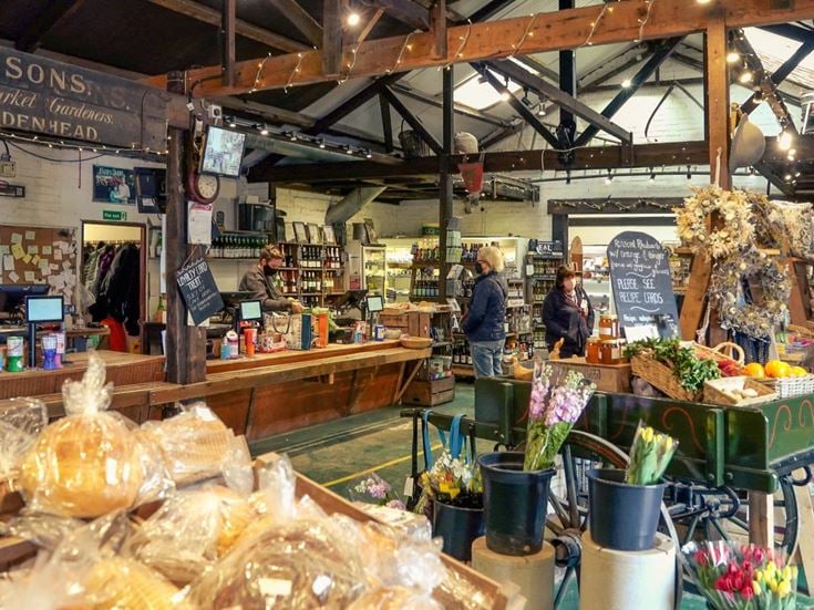 A farm shop selling local produce in Great Missenden.