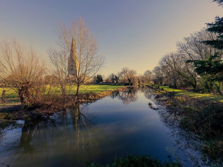 The River Great Ouse in Olney