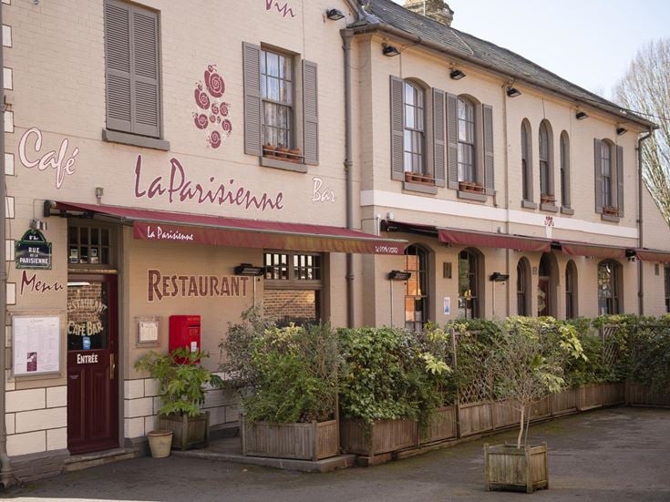 A restaurant in Romsey town centre