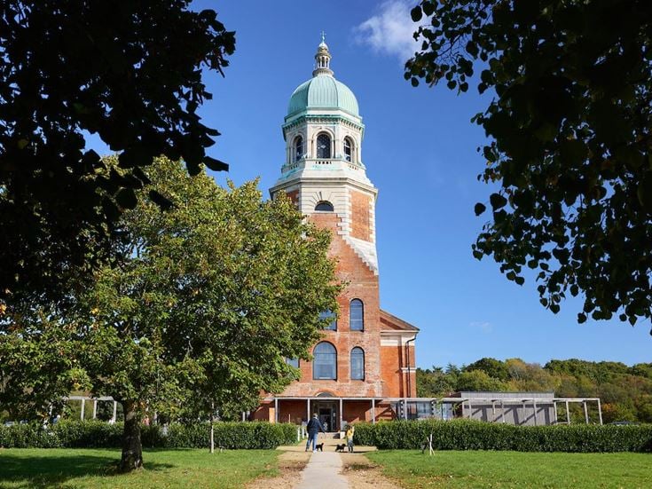 Chapel at the Royal Victoria Country Park in Netley, Hampshire.