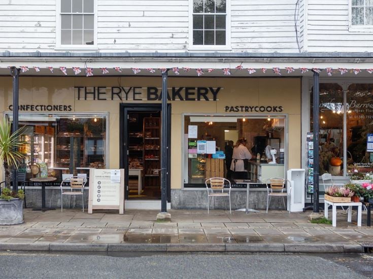 Shopfronts on Hawkhurst High Street