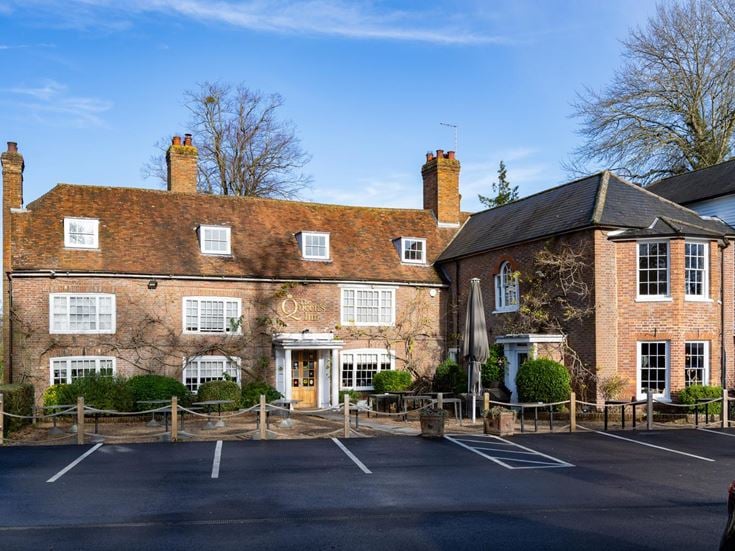 The Queens Inn Public House located on Rye Road in Hawkhurst, Kent