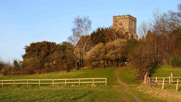 St John's Church, West Wickham, Kent, UK.
