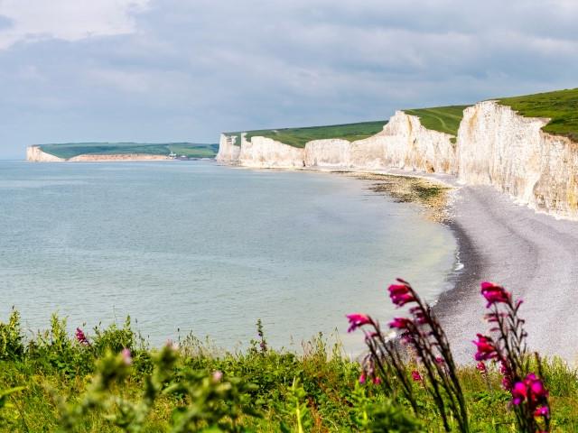 Seven Sisters and Beachy Head near Eastbourne in East Sussex, England