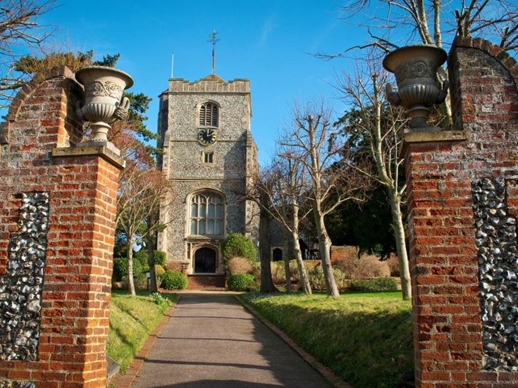 The Parish Church of St Mary and St Nicholas Leatherhead Surrey