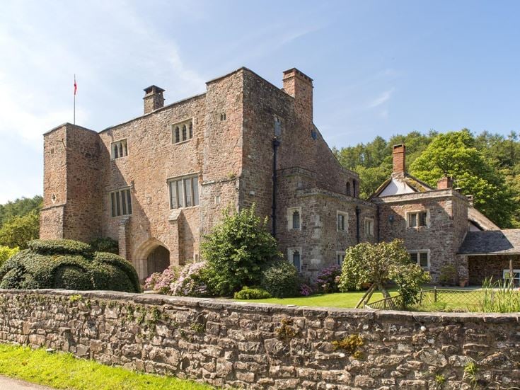Exterior view of Bickleigh Castle.
