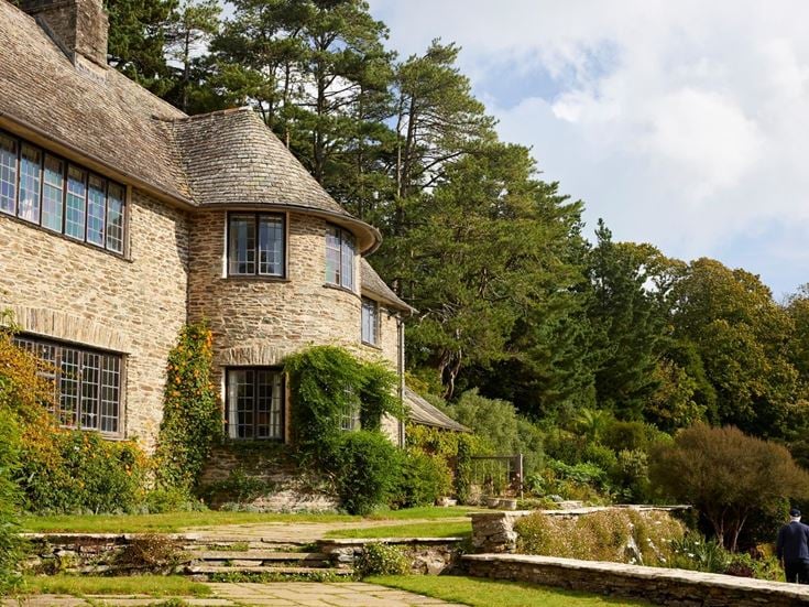 The house and gardens at Coleton Fishacre House in Dartmouth