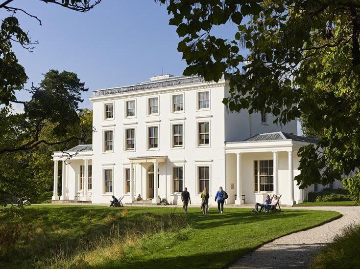 Greenway House, a National Trust property in Exmouth, Devon.