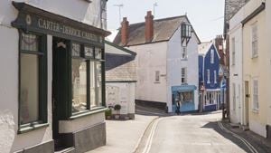 a street with buildings on both sides