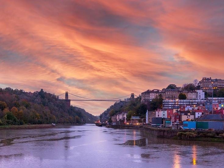 Clifton Suspension Bridge in Bristol
