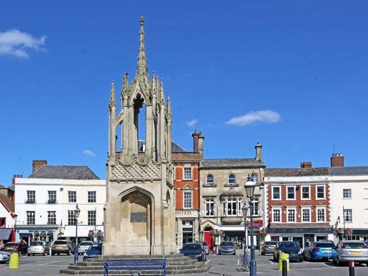 Market Cross in Devizes town square