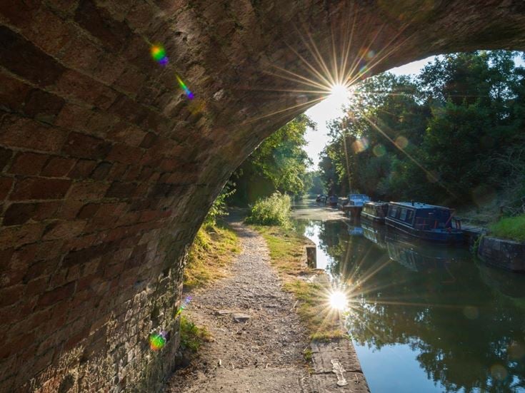 Kennet and Avon Canal at Pewsey near Marlborough