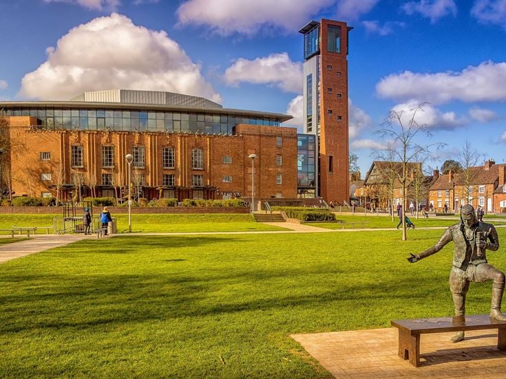 The Royal Shakespeare Company Theatre in Stratford-Upon-Avon
