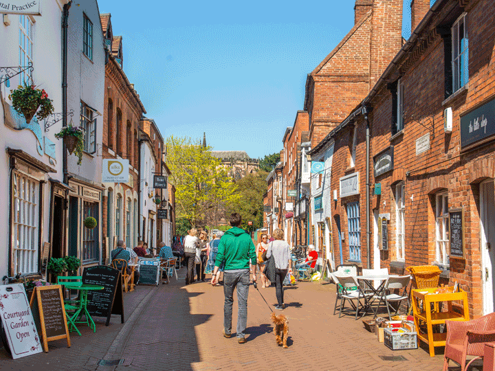 Lichfield town street