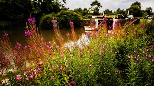 Hatton Locks grand union canal Warwickshire,