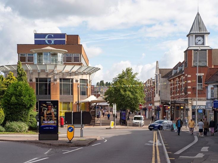 The town centre of Sutton Coldfield.