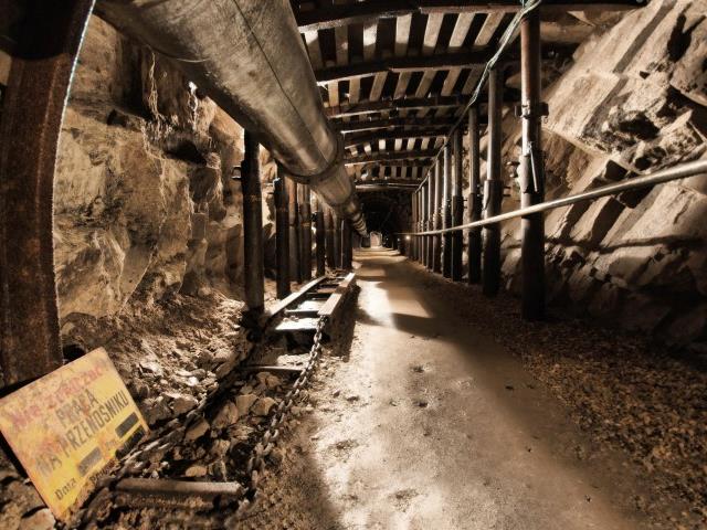 A mine inside the National Coal Mining Museum.