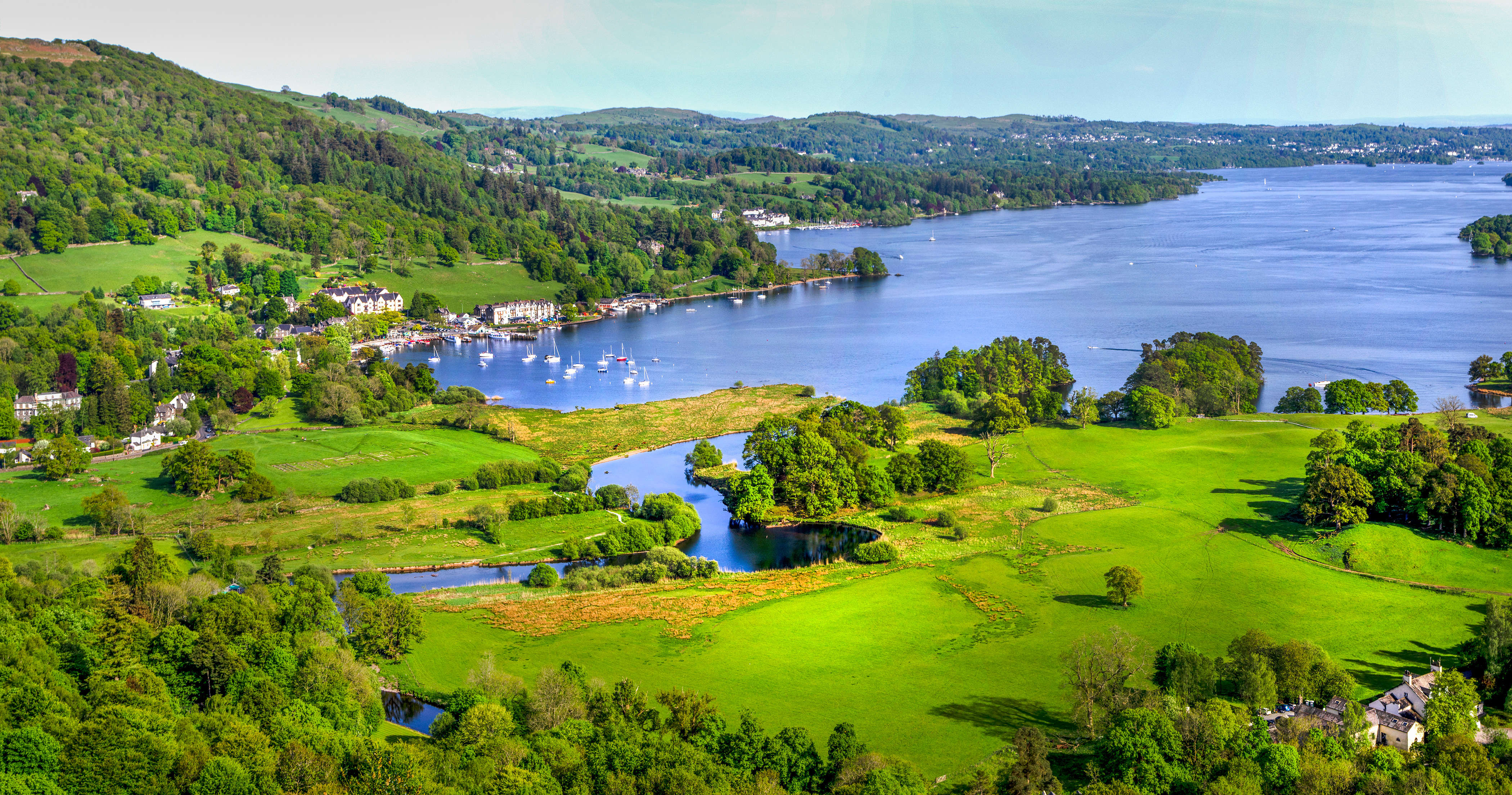 Ambleside, Lake Windermere, The Lake District, Cumbria in one of our best towns to retire to in the UK 