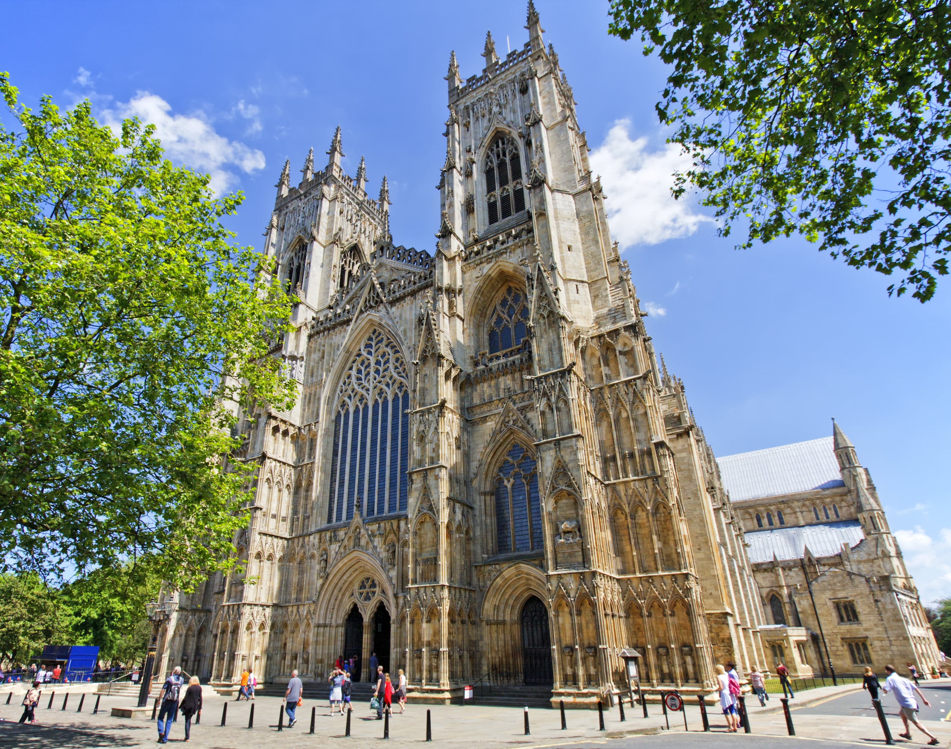 a large stone church